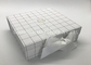 แฟนซี 7 × 7 Chipboard กล่องของขวัญกริดสีขาวพิมพ์เคลือบผิวด้านการกำจัด ผู้ผลิต